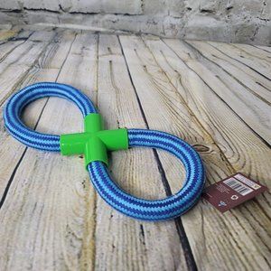 Large Dog Infinity Rope Blue Green JMK 07000